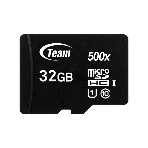 Team 32GB Micro SDHC Class 10 UHS-I Flash Card with Adapter - IT Supplies Ltd