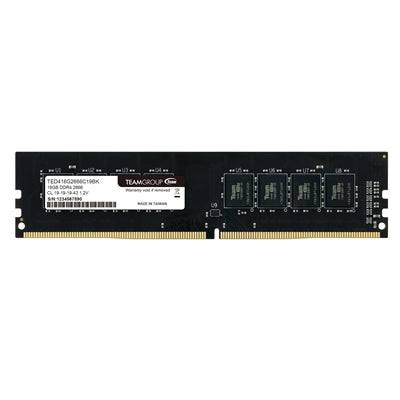 Team ELITE 16GB No Heatsink (1 x 16GB) DDR4 2666MHz DIMM Bulk packed System Memory - IT Supplies Ltd