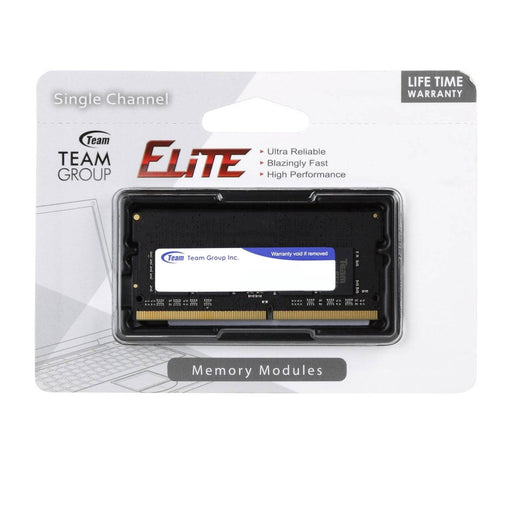 Team Elite 8GB No Heatsink (1 x 8GB) DDR4 2400MHz SODIMM System Memory - IT Supplies Ltd