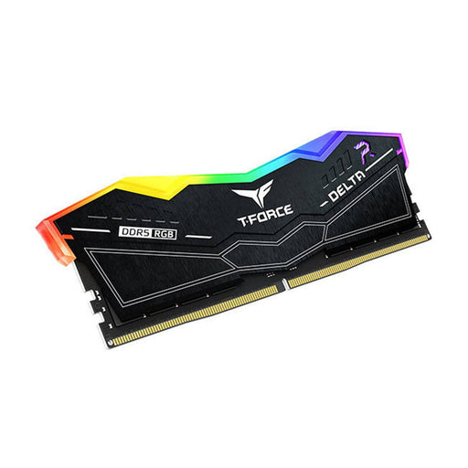 TEAMGROUP T-Force Delta RGB DDR5 Ram 32GB Kit (2x16GB) 5600MHz (PC5-44800) CL36 Desktop Memory Module Ram Black for 600 Series Chipset - IT Supplies Ltd