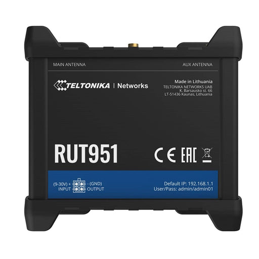 TELTONIKA RUT951 3G/4G Cat4 Industrial Cellular Router - IT Supplies Ltd